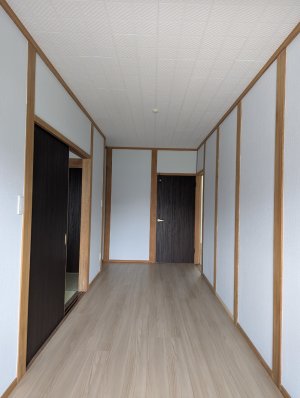 施工後　玄関ホール